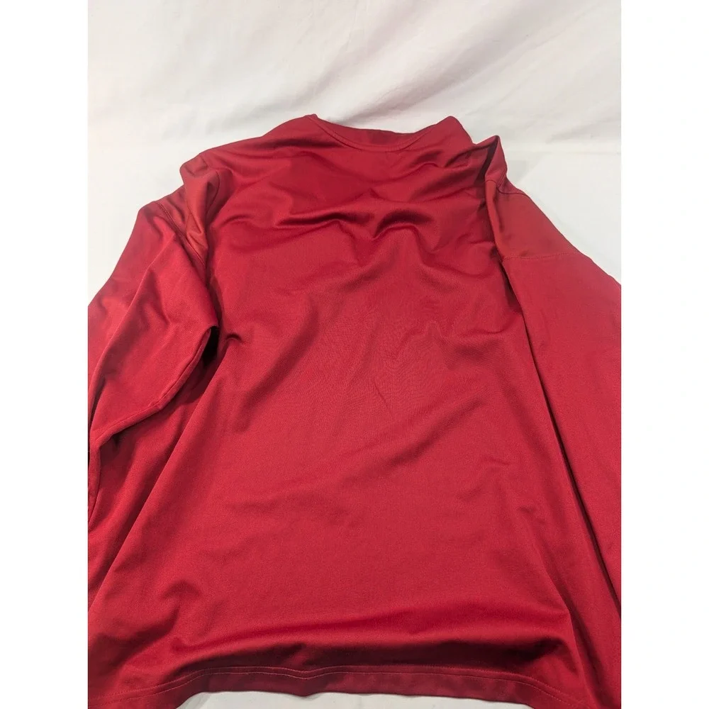 Nike Iowa State Cyclones Men's XXL 1/4 Zip Dri-Fit Red
